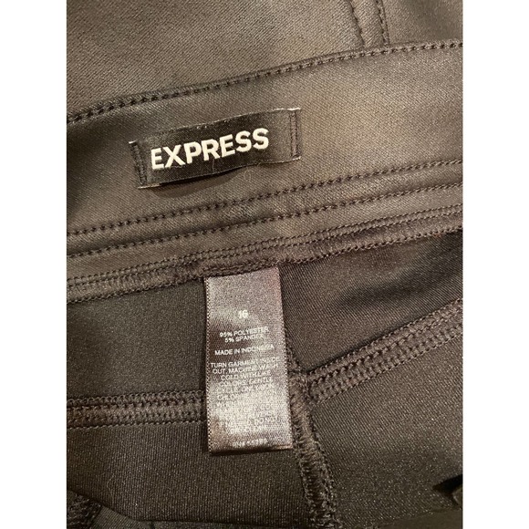 Express Black Coated Supersoft Skinny Jegging Size 16 - Picture 7 of 7